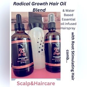 Hair Oil Blend for All Hair Types will grow your hair healthy|long|thick fast.